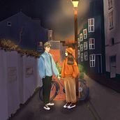 My project for course: Cinematic Digital Illustration with Photoshop. Traditional illustration, Digital Illustration, and Concept Art project by sleepykitsune - 12.25.2022