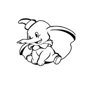 Dumbo Flash. Un proyecto de Diseño de tatuajes de valentin_hermel - 25.12.2022
