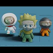 réalisation 3D animation Mini série "Dis Gérard?"  dans Carnet de Vol de Martin Ducros Ein Projekt aus dem Bereich 3D, Kino, Video und TV und Animation von Manuel Hauss - 01.01.2022