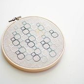 My project for course: Painting with Thread - Textile Illustration Techniques: Blackwork exercise. Embroider project by Laura de Lucas - 11.29.2020