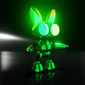Meu projeto do curso: Introdução ao design 3D e modelagem com Blender. Motion Graphics, Character Design, Product Design, and 3D Modeling project by gaabrielmattoso - 12.24.2022