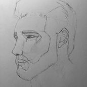 Mi proyecto del curso: Sketchbook de retrato: explora el rostro humano. Un progetto di Bozzetti, Disegno, Disegno di ritratti, Disegno artistico e Sketchbook di Fernanda Sandoval - 26.12.2022