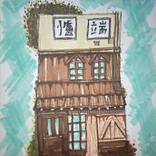 My project for course: Expressive Architectural Sketching with Colored Markers. Un projet de Esquisse , Dessin, Illustration architecturale, Carnet de croquis et Illustration à l'encre de Luke Townend - 27.12.2022