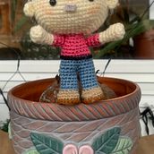 Mi proyecto del curso: Mi Esposo 🥰. Projekt z dziedziny Craft, Projektowanie zabawek,  Tkactwo, Sz, dełkowanie, Amigurumi, Wzornictwo tekst i liów użytkownika Martha Campuzano-Otero - 27.12.2022