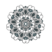 Il mio progetto del corso: L'arte del mandala: disegna motivi geometrici. Drawing & Ink Illustration project by Caterina Trapasso - 12.27.2022