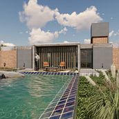 Mi proyecto del curso: Ilustración digital de proyectos arquitectónicos Ein Projekt aus dem Bereich Architektur, L, schaftsbau, Digitale Illustration, Digitale Architektur und Architektonische Illustration von Miguel Ulin - 28.12.2022