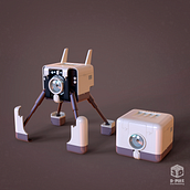 Mi proyecto del curso: Introducción al modelado hard surface. 3D, and 3D Modeling project by Diego Alejandro Garzón Calderón - 12.25.2022