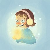 The Christmas Illusion. Traditional illustration, Drawing, and Digital Illustration project by Sara López - 12.09.2022