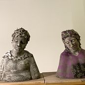 Mijn project van de cursus: Inleiding tot figuratief beeldhouwen met klei. Fine Arts, and Sculpture project by wilmabertrams - 12.28.2022