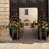 Sunflower wedding. Events, and Mobile Photograph project by Carlo Cecca - 12.29.2022
