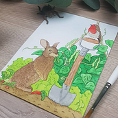 IG dtiys Beatrix Potter. Un projet de Illustration traditionnelle , et Dessin de Femke van Straten - 12.07.2020
