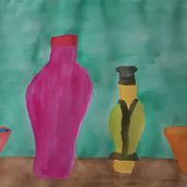 Static nature. Un proyecto de Pintura de alexandra_irimia91 - 29.12.2022