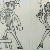 Mi proyecto del curso: Diseño de personajes retro para animación. Animation, 2D Animation, and 3D Character Design project by Juan Diego Rincón - 12.30.2022