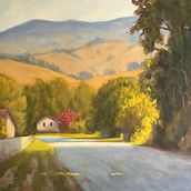 Mi proyecto del curso: Pintura al óleo de paisajes: explora la luz. Traditional illustration, Fine Arts, Pencil Drawing, Oil Painting, and Naturalistic Illustration project by Carlos Galeano - 12.29.2022