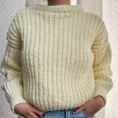 Mi proyecto del curso: Crochet: crea prendas con una sola aguja. Fashion Design, Fiber Arts, DIY, Crochet, and Textile Design project by Camila Duarte - 12.29.2022