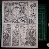 CÓMIC: "EL OJO". | Mi proyecto del curso: El cómic es otra historia. Een project van  Beeldende kunst, Stripboek,  Tekening, Stor, board y Verhaallijn van Ruben Javier Lara Raygoza - 30.12.2022