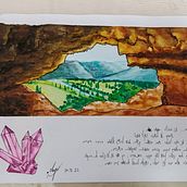 My project for course: Watercolor Travel Journal. Traditional illustration, Watercolor Painting, Architectural Illustration, and Sketchbook project by Odeya Ar - 12.30.2022
