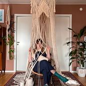Dreamland Canopy (pattern by Createaholic). Un progetto di Artigianato di Evelin - 30.12.2022
