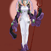 Ilustración manga con Procreate (Evangelion). Ilustração tradicional, Design de personagens, Comic, Ilustração digital, Desenho digital, e Mangá projeto de Jairo Hernández Martagón - 25.05.2023