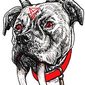 Demonic Pet Portraits. Projekt z dziedziny Trad, c, jna ilustracja i Portret użytkownika Stacey Earley - 30.12.2022