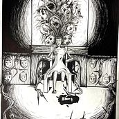Mi proyecto del curso: Dibujo artístico con tinta. Traditional illustration, Drawing, Artistic Drawing & Ink Illustration project by Jimena González - 12.20.2022