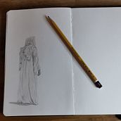 The Unknown . Pencil Drawing, Drawing, and Artistic Drawing project by Sabrina - 12.31.2022