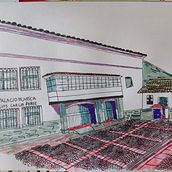 Mi proyecto del curso: Dibujo arquitectónico expresivo con marcadores de colores. Sketching, Drawing, Architectural Illustration, Sketchbook & Ink Illustration project by Laboratorio de Estudios Culturales Históricos y Espaciales - 12.31.2022