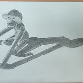 Mijn project van de cursus: Leer realistische dieren tekenen met grafietpotlood. Ilustração tradicional, Desenho a lápis, Desenho e Ilustração naturalista projeto de Fish Head - 01.01.2023