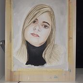 Il mio progetto del corso: Ritratto ad acquerello a partire da una fotografia. Traditional illustration, Watercolor Painting, and Portrait Drawing project by Norma Sanper - 01.01.2023