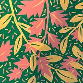 My project for course: Botanical Patterns in a Sketchbook: Conquer the Blank Page. Traditional illustration, Pattern Design, Botanical Illustration, and Sketchbook project by Rachael Kay - 01.01.2023