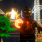 LEGO Spider-Man No Way Home . 3D, and Animation project by Alexis Rivera Farías - 01.25.2022