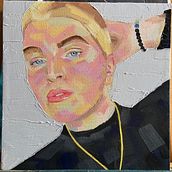 Mon projet du cours : Portraits à l'huile : jouez avec l'ombre et la lumière. Un progetto di Belle arti, Pittura e Pittura ad olio di krtm6fkxg9 - 01.01.2023
