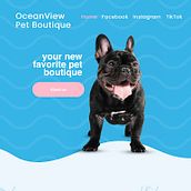 OceanView Pet Boutique Brand Identity Ein Projekt aus dem Bereich Design, Traditionelle Illustration, Br und ing und Identität von Ken J - 02.01.2023