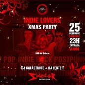 Piezas gráficas on-off promoción Xmas Party Indie Lovers Sidecar. Music, Web Design, Graphic Design, and Social Media Design project by Sergi Vidal Paris - 12.25.2022