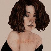 Il mio progetto del corso: Ritratto illustrato con Procreate. Traditional illustration, Vector Illustration, Digital Illustration, and Portrait Drawing project by alessandragaranzini - 01.02.2023