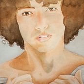 Mi proyecto del curso: Retrato artístico en acuarela. Projekt z dziedziny  Sztuki piękne,  Malarstwo, Malowanie akwarelą i Portret użytkownika Enrique Villar - 02.01.2023