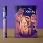 Natividad - Ilustración digital. Un proyecto de Ilustración tradicional, Ilustración editorial, Ilustración digital, Ilustración infantil y Álbum ilustrado de Nicole Almendrada - 25.12.2022