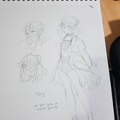 My project for course: Creation of Manga Characters. Traditional illustration, Character Design, Comic, and Manga project by ridorruuu - 01.02.2023