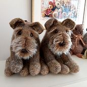 My project for course: Knitting Realistic Stuffed Animals: Make a Puppy from Yarn. Knitting project by Judy Jessen - 12.26.2022