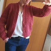 Mi proyecto del curso: Crochet: crea prendas con una sola aguja Ein Projekt aus dem Bereich Modedesign, Weben, DIY, Crochet und Textildesign von annaar3 - 03.01.2023