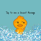 Secret Message Duck(?). Traditional illustration, and Animation project by Ester Abigail Tanio - 01.03.2023