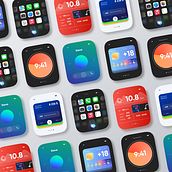 Apple Watch — UI/UX Design. Interactive Design, UX / UI, App Design, and Product Design project by Marko Shiba - 01.03.2023