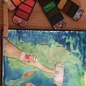 My project for course: Watercolor Travel Journal. Un progetto di Illustrazione tradizionale, Pittura ad acquerello, Illustrazione architettonica e Sketchbook di strongfoxberry - 03.01.2023