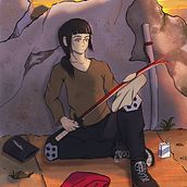 Mi proyecto del curso: Ilustración digital de personajes manga. Un projet de Illustration traditionnelle, Conception de personnages, B, e dessinée, Illustration numérique , et Manga de Bram Martz - 31.12.2022
