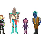 Galactic Missfits: Animated Short . Character Design, Art Direction, Animation, and Stop Motion project by Lindsey Gilbert - 01.04.2023