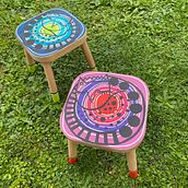 sgabelli bimbi "gatto sornione". Furniture Design, and Making project by mattamathia - 01.04.2023