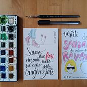Il mio progetto del corso: Doodling creativo e hand lettering per principianti . % erboristeriamarchi tarafından hazırlanan Geleneksel illüstras, on, Harfler, Ve El Yazısı projesi - 01.04.2023