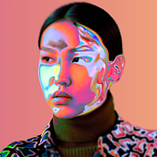 Mój projekt z kursu: Abstrakcyjne portrety z użyciem Photoshop i After Effects. Animation, 2D Animation, and Digital Illustration project by Kacper Sewruk - 01.04.2023