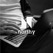 Northy Agnecy — Digital Marketing Agency. Br, ing, Identit, Graphic Design, Marketing, Creativit, Logo Design, and Poster Design project by Reda Maghraoui - 11.18.2022