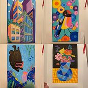 My project for course: Illustrated Sketchbooking in Full Color. Traditional illustration, Creativit, Drawing, and Sketchbook project by Friederike Elka Anna - 01.04.2023